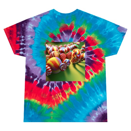 A glimpse into candy land version 3 Tie Dye T Shirts