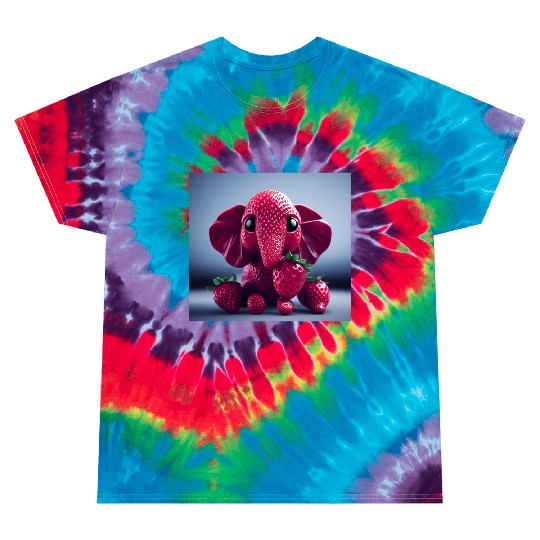 Strawberry Elephant Tie Dye T Shirts