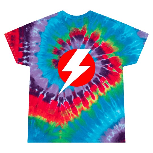 Lightning Bolt Tie Dye T Shirts