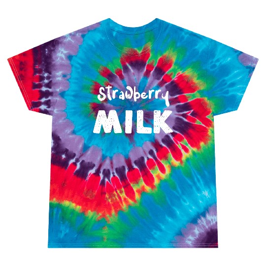 Strawberry Milk - Cow Tie Dye T Shirts