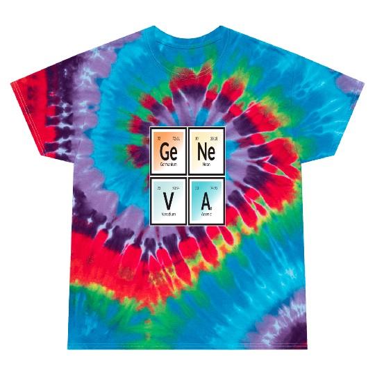 Elements of Geneva Tie Dye T Shirts
