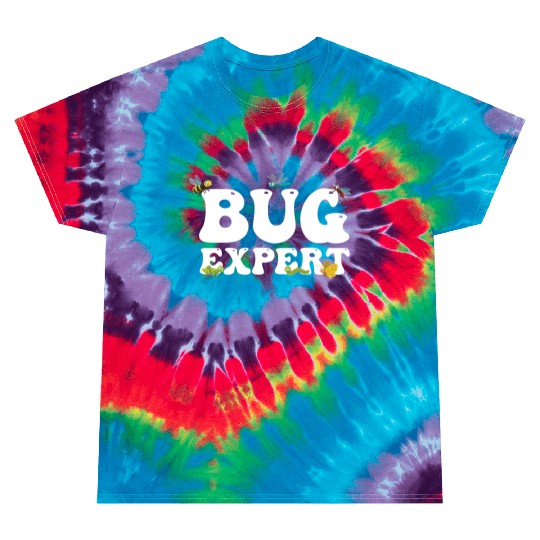 Bug Expert Entomology Insect Catching Groovy Tie Dye T Shirts