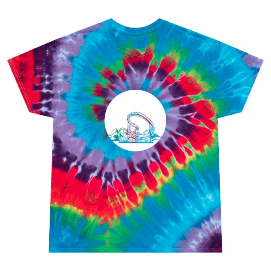 Roller Coaster Tie Dye T Shirts