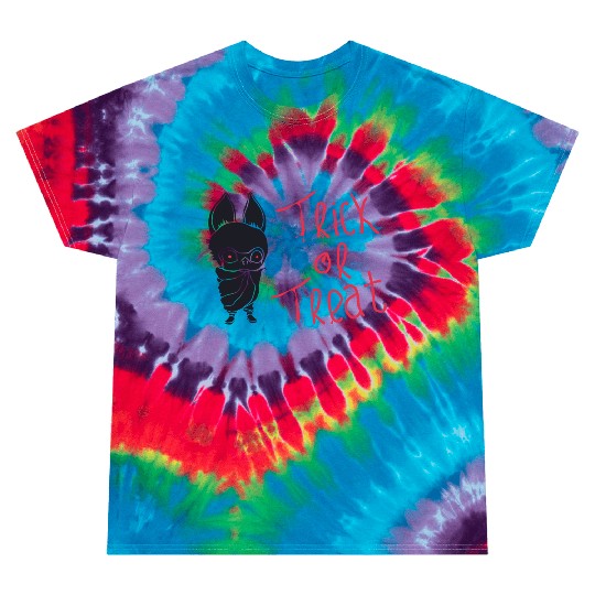 trick or treat kids in cute bat costumes Tie Dye T Shirts