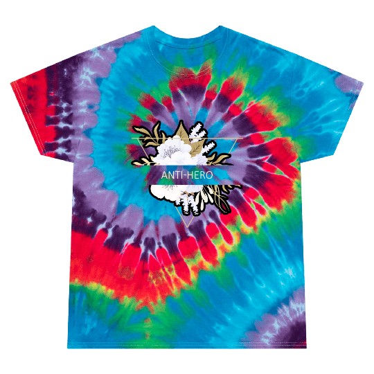 Anti-Hero Flower Text Gift Music Fan Lover Tie Dye T Shirts