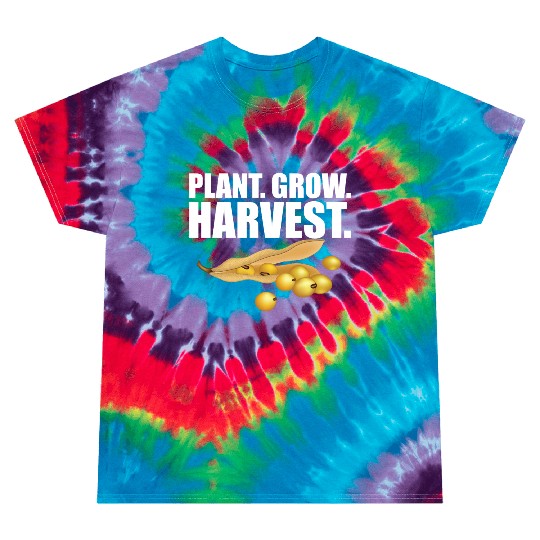 Soybean Farmer - Plant Grow Harvest Tie Dye T Shirts