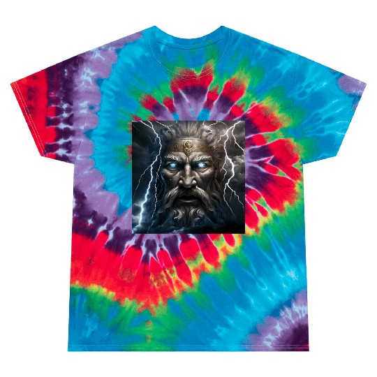 Portrait of Zeus Tie Dye T Shirts