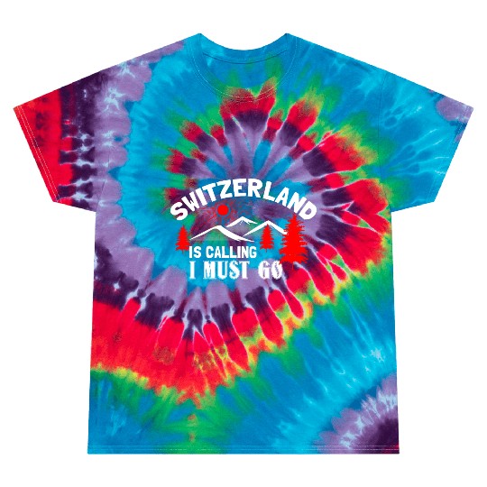 Switzerland Alps Origin Gift Idea Tie Dye T Shirts