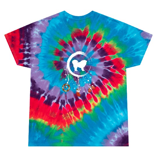 dog dreamcatcher Christmas Tibetan Mastiff Tie Dye T Shirts