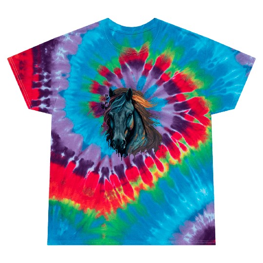 Pony Face Tie Dye T Shirts
