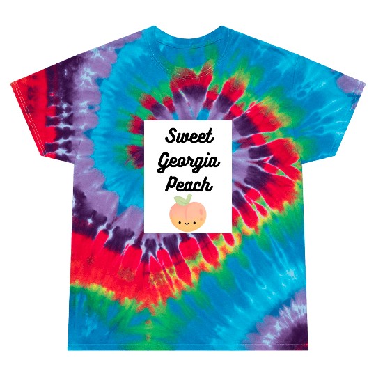 Sweet Georgia Peach Tie Dye T Shirts