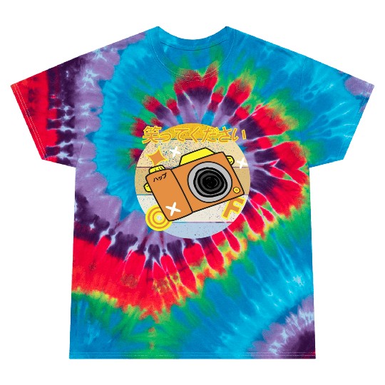 Please smile kawaii Tie Dye T Shirts