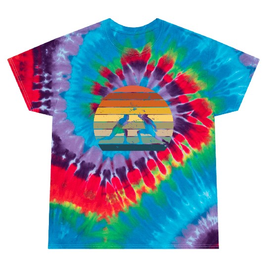 Retro fencing Tie Dye T Shirts