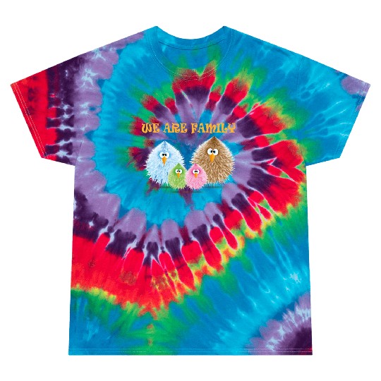 we are family 2 Tie Dye T Shirts