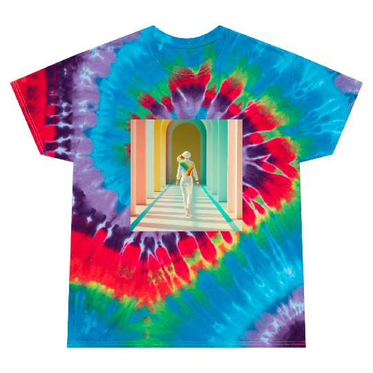 Independent Woman Picture Tie Dye T Shirts