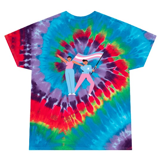 lesbian lgbtq pride valentine day 2023 valentines Tie Dye T Shirts