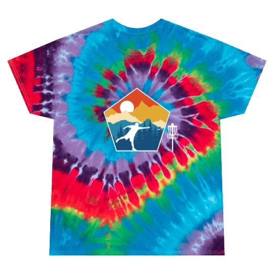 Disc Golf Disc Golfing Ultimate Frisbee Natur Tie Dye T Shirts