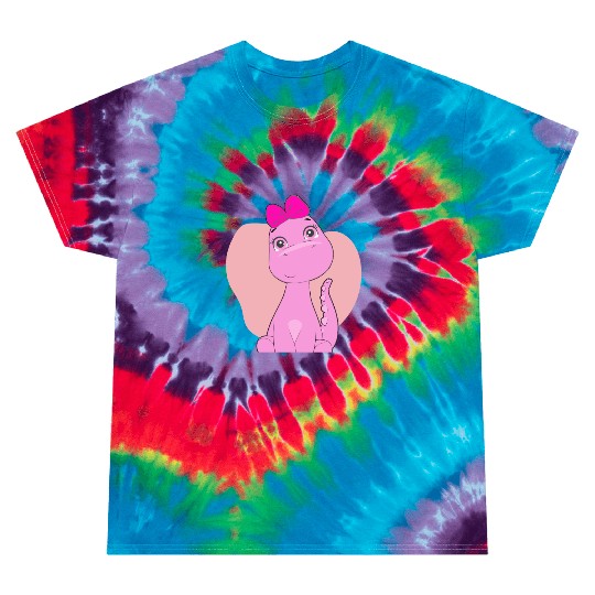 cute dinosaur Tie Dye T Shirts