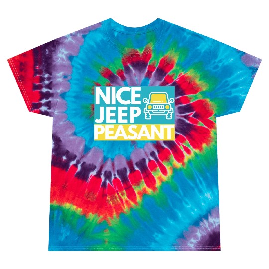 Nice Jeep Peasant Tie Dye T Shirts