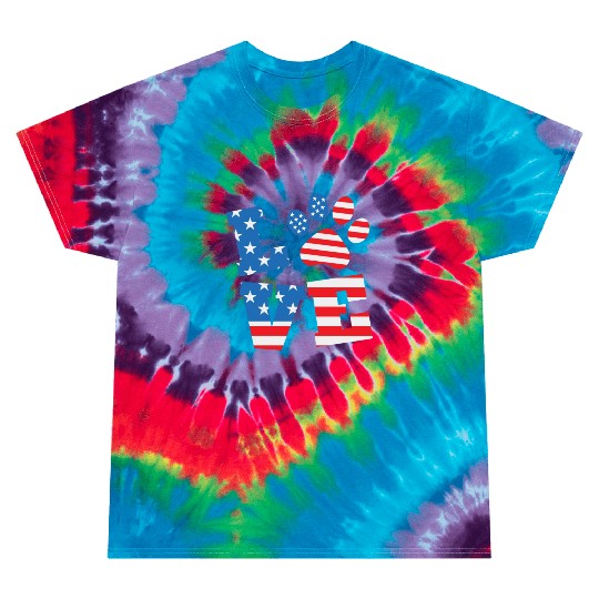 Love Dog USA Tie Dye T Shirts
