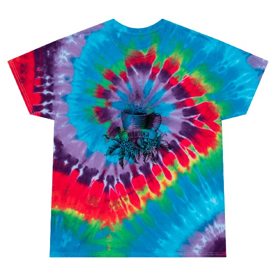 Death Before Decaf Line Art Tie Dye T Shirts