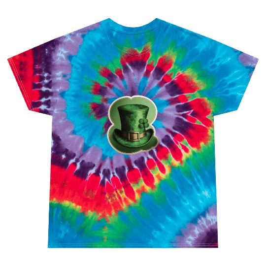 St Patrick's Day Novelty Irish Fancy Dress Leprech Tie Dye T Shirts