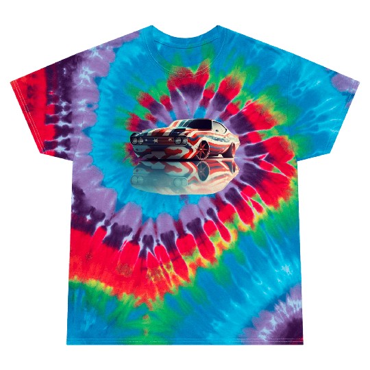 American pride and raw horsepower Tie Dye T Shirts