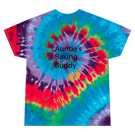 Auntie's Baking Buddy Baking aunt, baking baby Tie Dye T Shirts