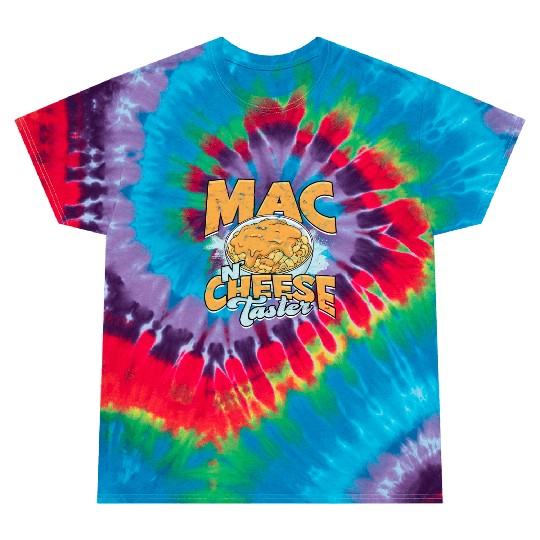 Mac N' Cheese Taster Pasta Food Macaroni Tie Dye T Shirts
