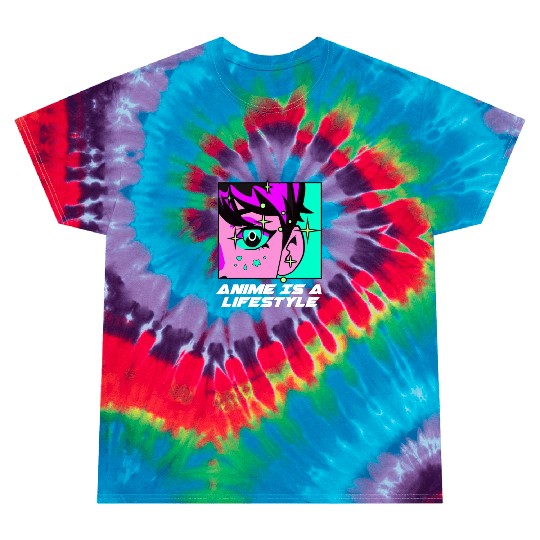 Anime Is a Lifestyle Japanese Kawaii Japan Cute An Tie Dye T Shirts