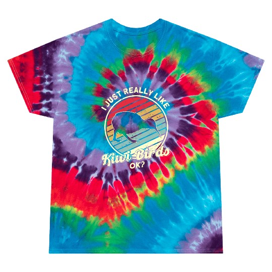 Bird Lover Endangered Species Kiwi Bird Tie Dye T Shirts