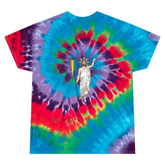 LGBT Jesus Equal Rainbow Christian Tie Dye T Shirts