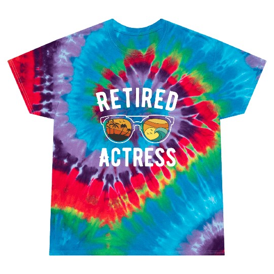 Retired Hollywood Actress Beachwear Designer Tie Dye T Shirts