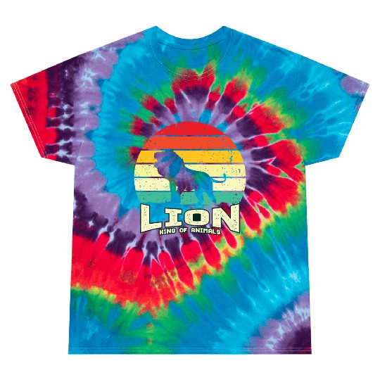 Lion King Of Animals Tie Dye T Shirts