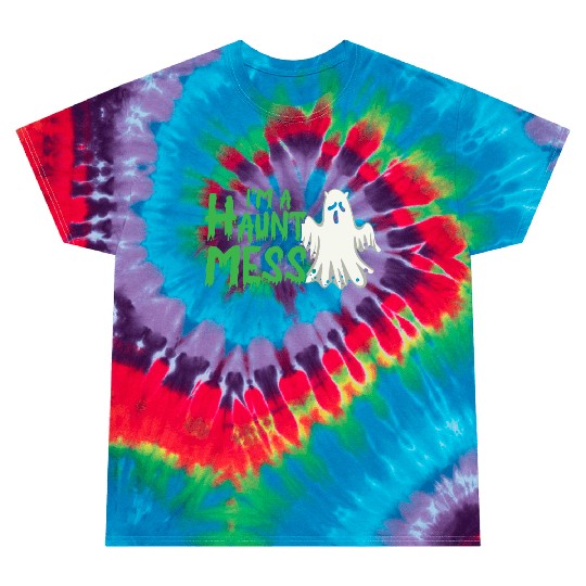 Halloween Paranormal Ghost Hunters Horror Fans Tie Dye T Shirts