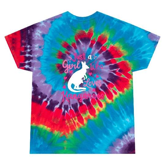 Kangaroo Australia Australian Kangaroo Lover Tie Dye T Shirts
