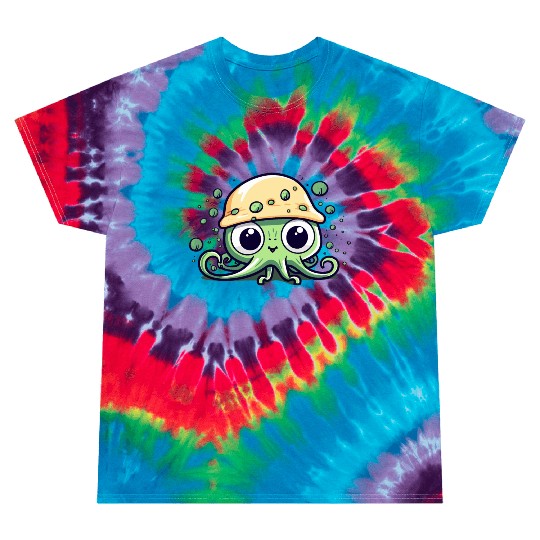 Kawaii Octopus Tie Dye T Shirts