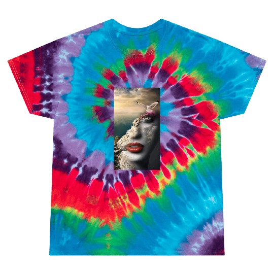 la femme et le nature Tie Dye T Shirts