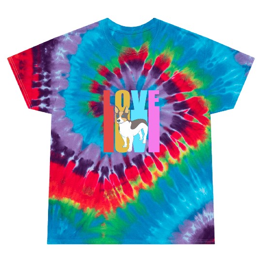 Rattie Dog Pet Puppy I Love My Rat Terrier Tie Dye T Shirts
