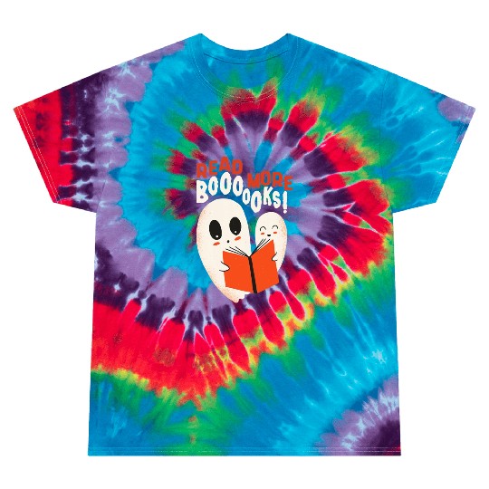 Cute BOO Read More Book Librarian English Teacher Tie Dye T Shirts
