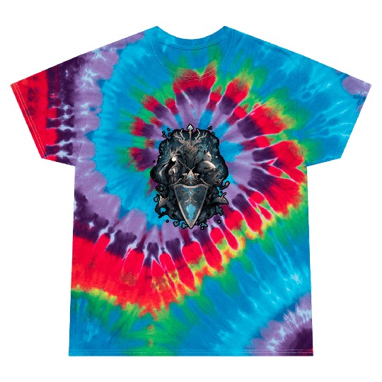 The shield and the Sword , Fox and girl anime Tie Dye T Shirts