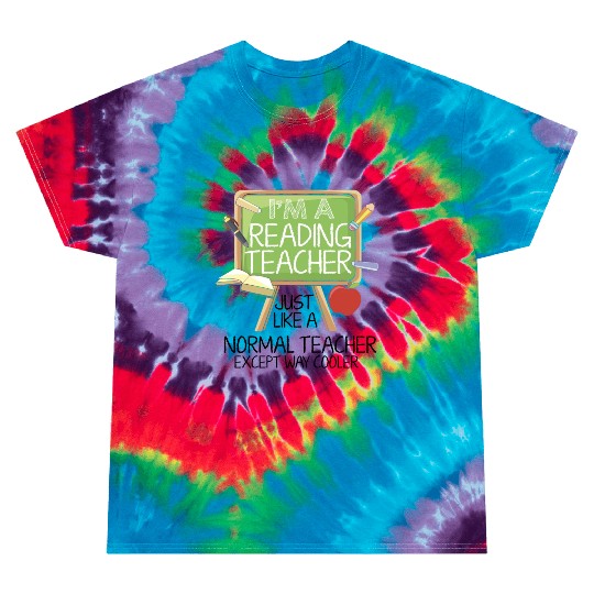 Reading Teacher Tie Dye T Shirts