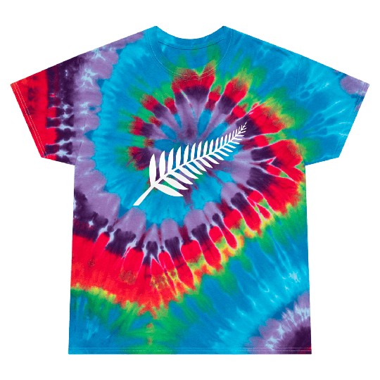 New Zealand Silver Fern Kiwi Pride Tie Dye T Shirts