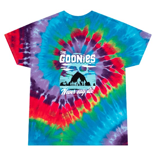 The Goonies Cannon Beach Never Say Die Tie Dye T Shirts