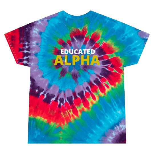 Educated Alpha 1906 Apa Fraternity For Tie Dye T Shirts