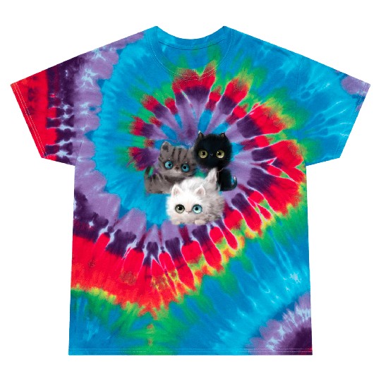 Kitten Kitten Cat Cat Owner Kitten Tie Dye T Shirts
