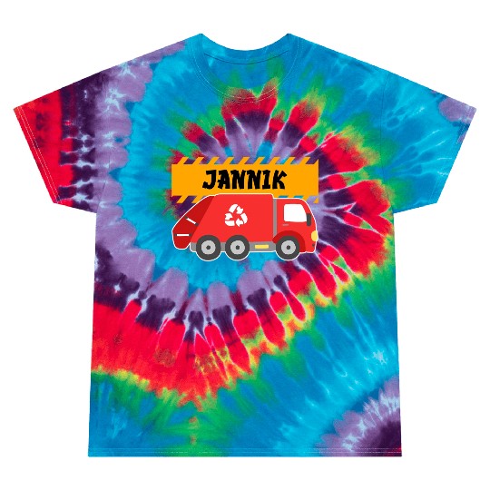 Jannik Trash Truck For Collector Ecologist Tie Dye T Shirts
