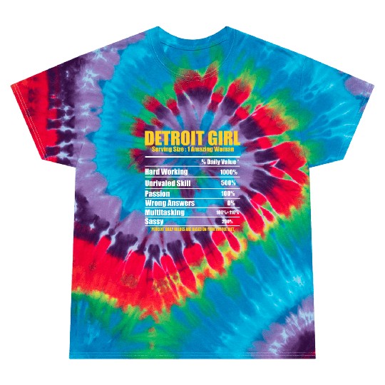 Hilarious Detroit Definition Motor City American Tie Dye T Shirts