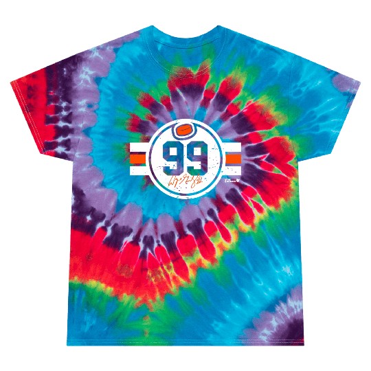 Wayne Gretzky No 99 Edmonton Hockey Tie Dye T Shirts