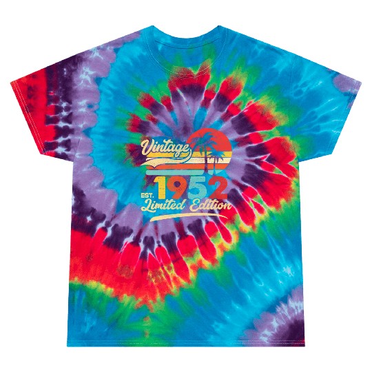 1952 71St Vintage 1952 71 Years Old Wo Tie Dye T Shirts